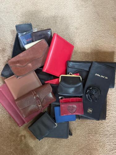 Vintage & Modern Leather Wallets and Card Holders