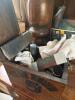 Wooden Shoe Shine Box with Accessories - 2