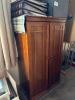 Wooden Media Storage Cabinet