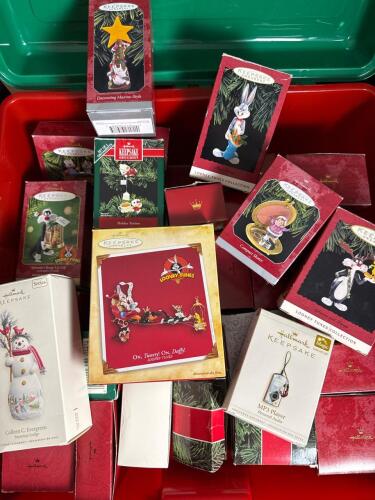 Over 30 Hallmark Keepsake Ornaments!