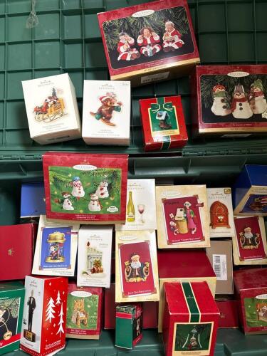 Large Lot Hallmark Keepsake Ornaments, Collector Series, Magic, Mitford
