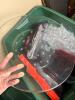 Elements Merry Christmas 13" Glass Platter, Red Holiday Plates/Chargers - 3
