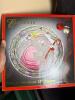 Elements Merry Christmas 13" Glass Platter, Red Holiday Plates/Chargers - 6