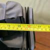 Gray Padded Camera Shoulder Bag with Adjustable Dividers and External Pockets - 4