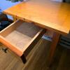 Solid Wood Side Table with Drawer, 18"W x 16"D x 26"H - 3