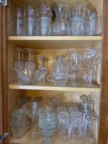 Glassware and Stemware Lot