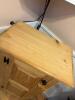 Rustic Solid Wood Single-Door Storage Cabinet - 4