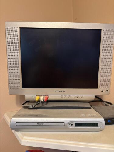 Gateway 13" LCD TV & Memorex DVD Player