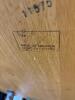 Wooden Dining Set with 4 Windsor Chairs - 12