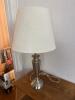 Brushed Metal Table Lamp