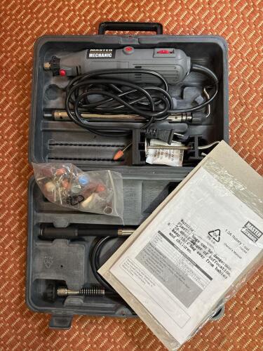 Master Mechanic Rotary Tool Kit