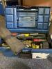 Blue Tool Box and Contents