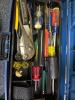 Blue Tool Box and Contents - 2