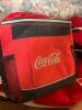Coca-Cola Duffle Bag and Trio of Small Coolers - 9