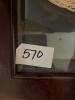 Cherry-Finish Glass Top Display Case Table with Felt-Lined Drawer, 2 of 2 - 8
