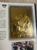 1998 Danbury Mint Mark McGwire & Sammy Sosa 22kt Gold Card Set - 6