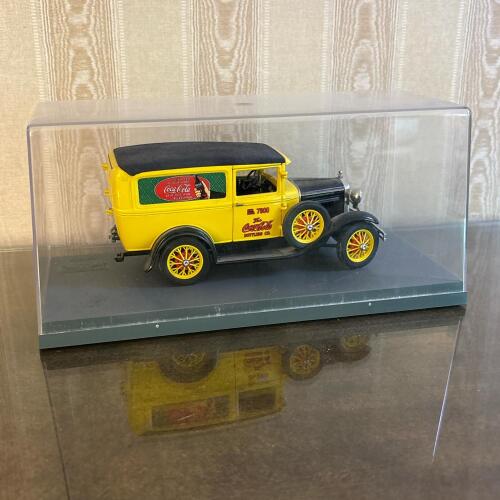 1931 Ford Model A Coca-Cola Delivery Truck Die-Cast with Display Case