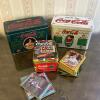 Coca-Cola Metal Collector Cards Tin Lot with Collectible Card Sets
