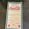 Coca-Cola Metal Collector Cards Tin Lot with Collectible Card Sets - 9