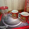 Coca-Cola Kitchenware Collectibles Lot &ndash; 13" Platter, Mugs, Recipe Cards and More - 7