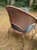 Set of 2 Outdoor Wicker Patio Chairs - 5