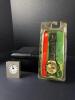 NFL Patriots Game Time Wristwatch, Brookstone, 3-Slot Black Watch Case