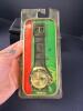 NFL Patriots Game Time Wristwatch, Brookstone, 3-Slot Black Watch Case - 4
