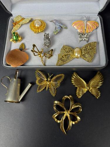 Vintage Mixed Lot of Brooches