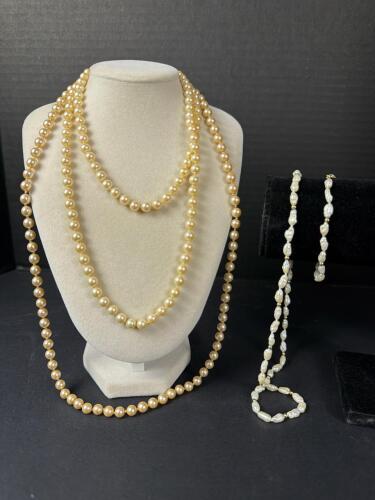 Danecraft Fuji Seas Pearl Necklace and Pearl Strands