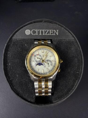 Citizen Eco-Drive Moon Phase Men's Watch 40mm