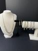Sterling Silver Jewelry: 4 Bracelets, 1 Necklace/Earrings Set