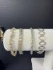 Sterling Silver Jewelry: 4 Bracelets, 1 Necklace/Earrings Set - 2