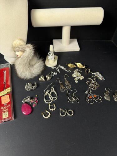 Assorted Vintage Costume Jewelry Lot