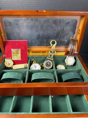Vintage Watch Collection: Seiko, Coca-Cola, Field Ranger and Display Case