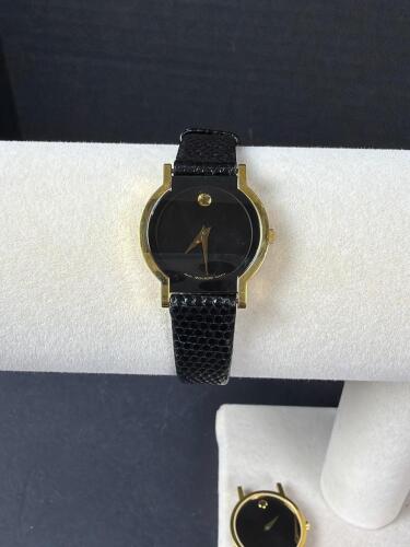 Womans Movado Museum Classic Quartz Gold