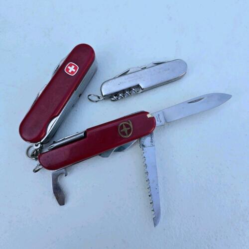 Swiss Army Style Multi-Tool Pocket Knife, Texaco Logo,