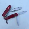 Swiss Army Style Multi-Tool Pocket Knife, Texaco Logo,