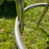 Alltrade Bar Stool, 29" Height, Chrome Frame, Checkerboard Vinyl Seat - 7