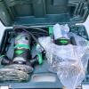Hitachi KM12VC Router Combo Kit &ndash; 2-1/4 HP, Variable Speed, Fixed & Plunge Bases