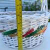 Partial Set Standard Pool Balls, 2.25" Diameter, 14 Balls, Includes Wicker Basket - 4