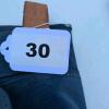 KUNSLITE Blue Canvas Carpenter&rsquo;s Tool Belt Pouch, Adjustable Belt, Leather Accents, 3 Pockets - 5