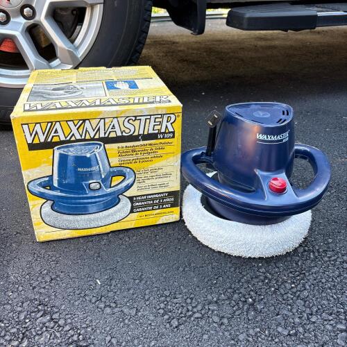 Waxmaster 9" Random Orbital Waxer with Accessories