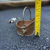 Dutch Copperware Miniature Coal Scuttle Bucket - 6