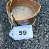 Dutch Copperware Miniature Coal Scuttle Bucket - 7