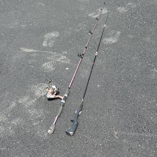 Pair of Fishing Rods - Wakeman and Zebco
