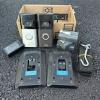 Ring Video Doorbell and Solar Charger Accessory Lot with Batteries