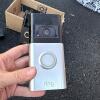 Ring Video Doorbell and Solar Charger Accessory Lot with Batteries - 4