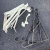 Mixed Lot of Eight Metal Wall Brackets