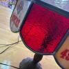 San Francisco 49ers Tiffany-Style Stained Glass Table Lamp with Cast Metal Base - 8