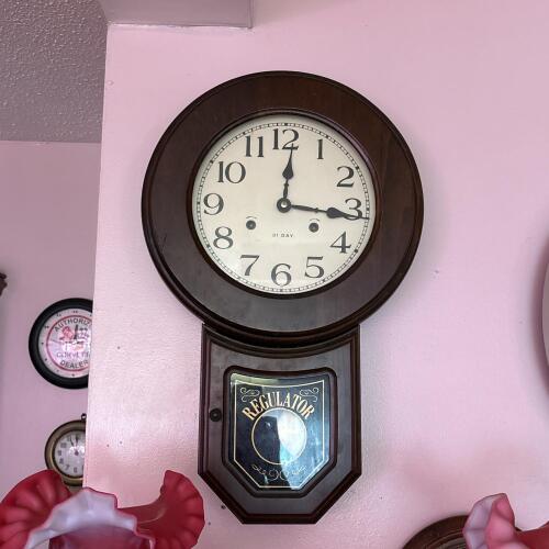 31-Day Regulator Wall Clock